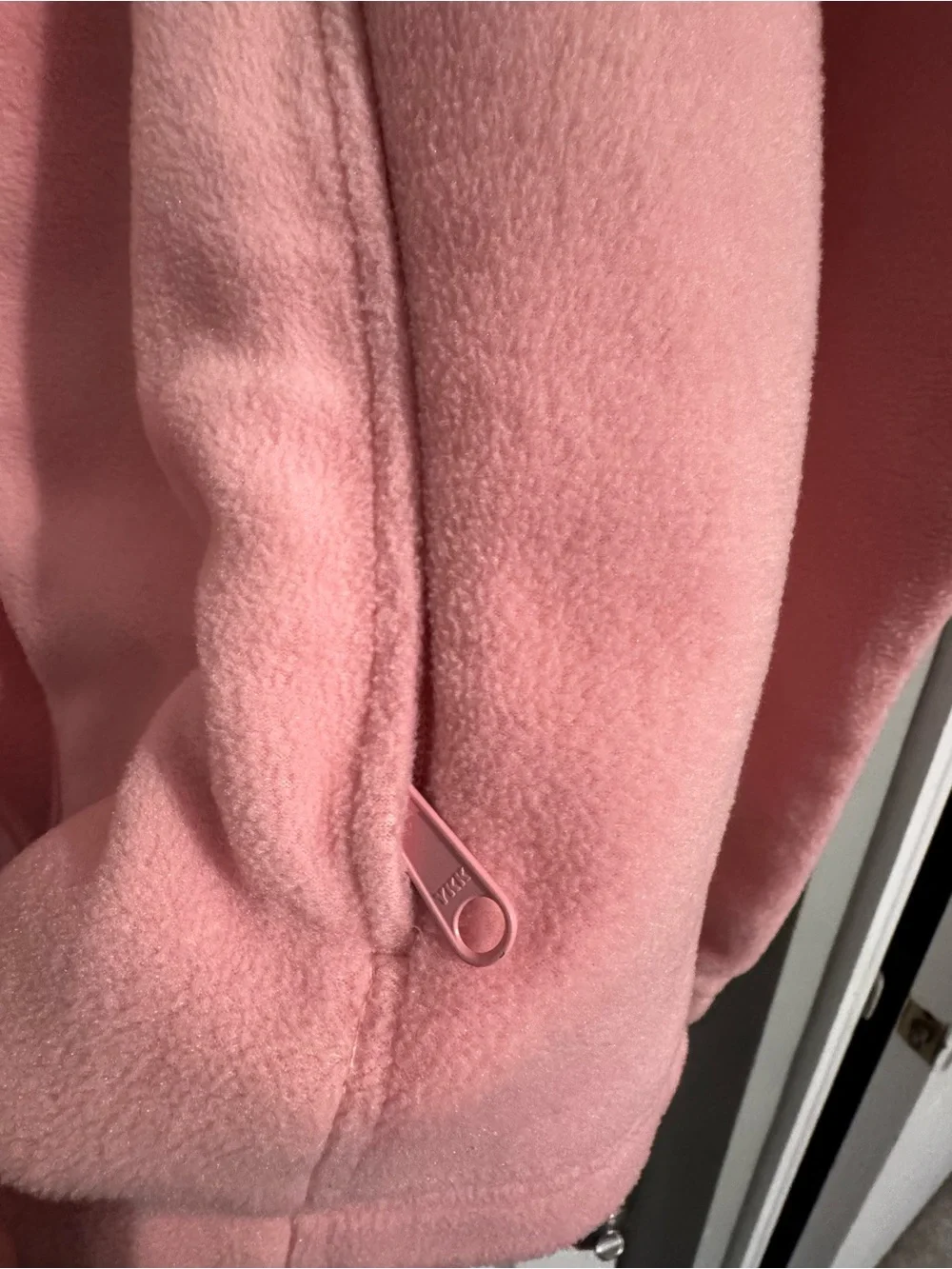 Columbia Pink Full-Zip Girls' Fleece Jacket